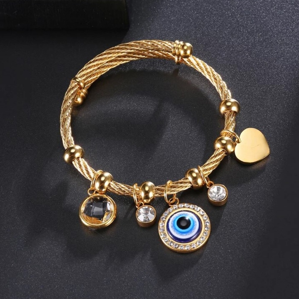 Evil Eye Charm Bracelet